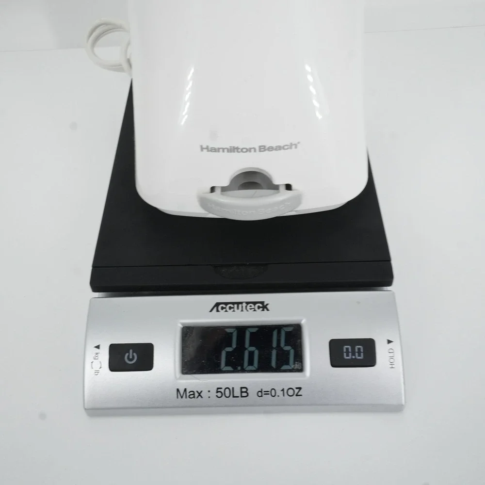 Hamilton Beach Can Opener Electric White 76385 Automatic Countertop Sharpener